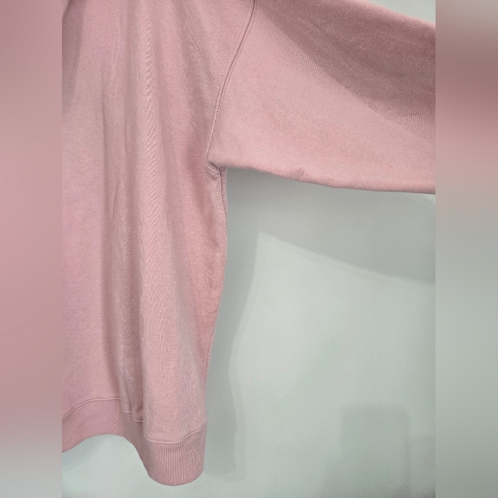New American Eagle Jegging Fit Ahh-mazingly Soft Medium Pink Fur Hoodie Sweat - Picture 5 of 7